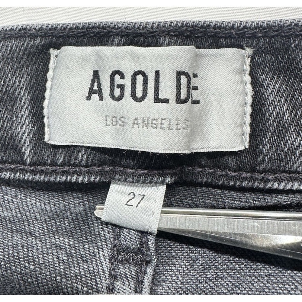 AGOLDE 90s Jean. Size 27 X 29 Vintage Black Women's Jeans - Picture 9 of 10